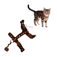 RYBIU IMPORT - Arnes Practico para Conejos Delgado Color Marron Y+Agendita