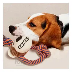 RYBIU IMPORT - Peluche de Facil Lavado en Modelo Mono Y+Papel de Regalo