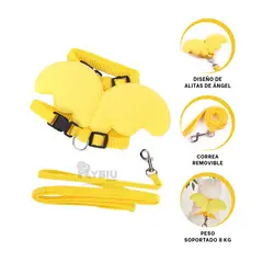 GENERICO - Correa para Gatos en ColorAmarillo Y+Regalo Agendita