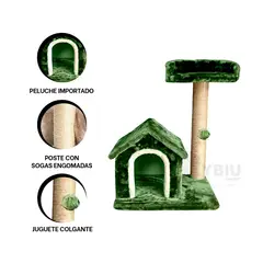 GENERICO - Centro Moderno en Color Verde Y+Ligas de Regalo