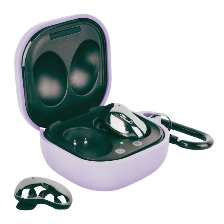 Case Estuche Funda para Galaxy buds Pro Silicona Lila