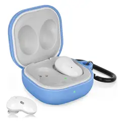 GENERICO - Case Estuche Funda para Galaxy buds Live - Silicona Azul Claro