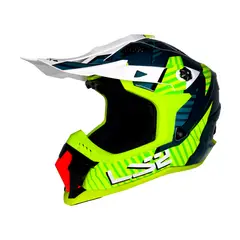 LS2 - CASCO CROSS MX700 ASTRO COBALTO TALLA ¨L¨