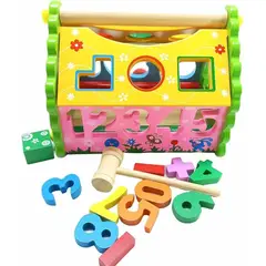 GENERICO - Casa Didáctica Armable de Madera