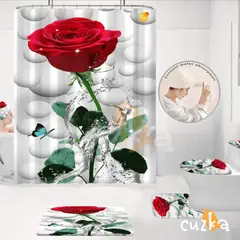 CASATEX - Juego De Baño Lujoso De 7 Piezas Decorativas