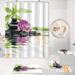 CASATEX - Juego De Baño Lujoso De 7 Piezas Decorativas