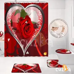 CASATEX - Juego De Baño Lujoso De 7 Piezas Decorativas