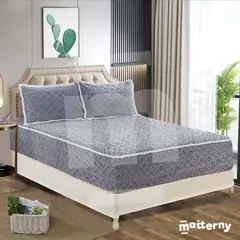 CASATEX - Protector De Colchón Impermeable Suave + 2 Fundas De Almohada KING