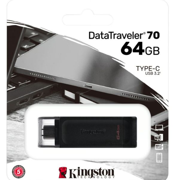 MEMORIA USB 3.2 DT 70 64GB TIPO C