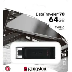KINGSTON - MEMORIA USB 3.2 DT 70 64GB TIPO C