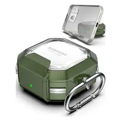 GENERICO - Case Estuche Funda para Galaxy buds Fe TPU Verde