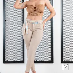 MUZANO JEANS - Jean Skinny Connie beige