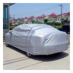 GENERICO - Funda para Vehiculos Protege Contra Rayones en Gris