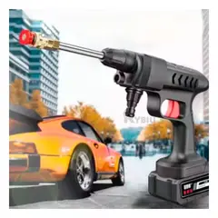 GENERICO - Hidrolavadora Regulable en Negro Y+Regalo Agendita