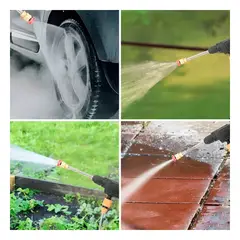 GENERICO - Hidrolavadora para Automoviles de Color Negro