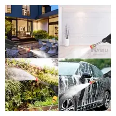 GENERICO - Hidrolavadora para Remover Manchas Negro Y+Regalo Stickers