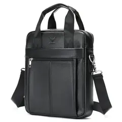 ARMUZ - MORRAL DE CUERO VACUNO 8577 (LAPTOP 13" - A4)