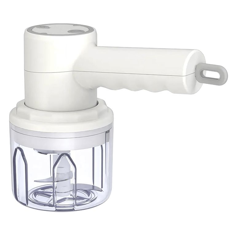 Batidor y procesador recargable con USB