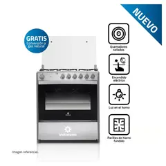 INDURAMA - COCINA CATALUÑA 6 HORNILLAS CROMA