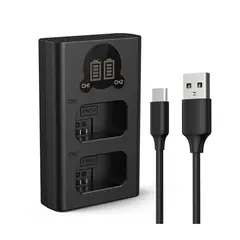 K&F CONCEPT - Cargador para Bateria NP-FW50 KF28.0009V1