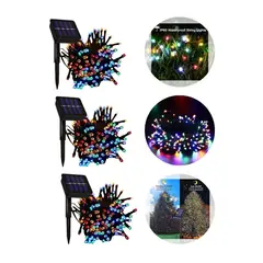 GENERICO - Guirnalda De Luces Navideñas Decorativas Multicolor x3pzs