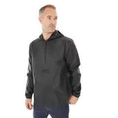 QUECHUA - Chubasquero de montaña y trekking - Negro - S - Negro - S