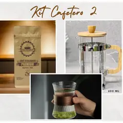 GENERICO - Kit cafetero Prensa + taza +café