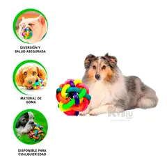 GENERICO - Juguete Canino Funcional en Multicolor Y+MiniAgenda