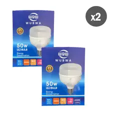 GENERICO - Set juego x2 Bombilla Led De 50w High Power Potente