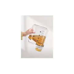 WELL BEING - Organizador recipiente de alimentos transparente 2000ml