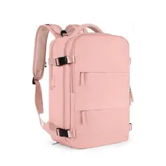 GENERICO - Mochila de Viaje Bolso de Mano Multiequipaje- Rosa