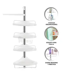 GENERICO - Soporte Duradero en Blanco Y+Regalo Ligas para Peinar
