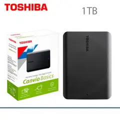 TOSHIBA - DISCO EXTERNO 1 TB CANVIO BASICS USB 3.0