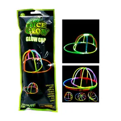 GENERICO - Gorro Luminoso Glow Sticks x 5 unidades