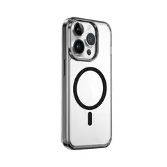 WIWU - Case con magsafe premium - - NEGRO / IPHONE 15 PRO MAX