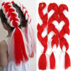 GENERICO - KANEKALON PARA EXTENSIONES Y TRENZAS - BICOLOR -