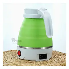 GENERICO - Hervidero Portatil de 600ml en Verde Y+Papel de Regalo