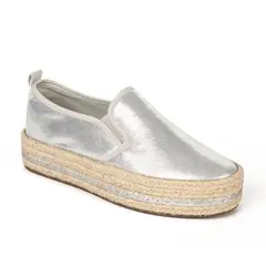 STHEF - Alpargata para mujer - PLATA