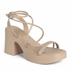 STHEF - SANDALIA MUJER CASUAL BEIGE 7797
