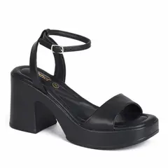 STHEF - SANDALIA MUJER CASUAL NEGRO 7798