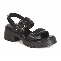 STHEF - SANDALIA MUJER CASUAL NEGRO 7830