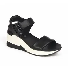 STHEF - SANDALIA MUJER CASUAL NEGRO 7838