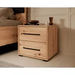 GENERICO - Velador Mesa De Noche Avena - Gaudi