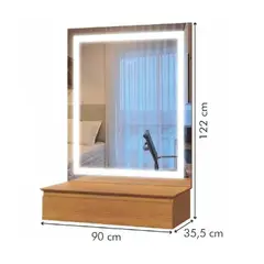 TU MESITA - Tocador Flotante Regina color Marrón 1 cajón