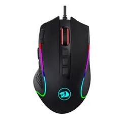 REDRAGON - - Mouse Predator M612 Wired RGB - Negro