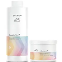 WELLA - Color Motion Dúo Shampoo 1L + Mask 500 ml