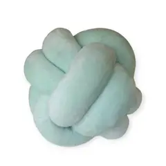 GENERICO - Cojín Nudo Celeste Decorativo 18 cm