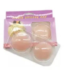 VARIOS - Tapa Pezón Pezoneras Circular Autoadhesivo De Silicona
