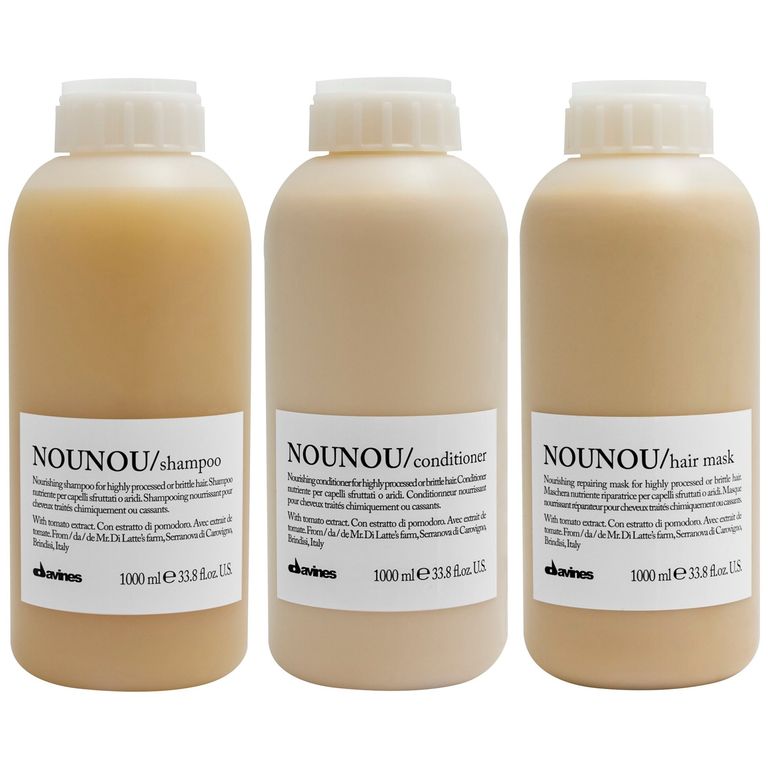 Shampoo Nutritivo 1000ml + Acondicionador + Mascarilla Nounou
