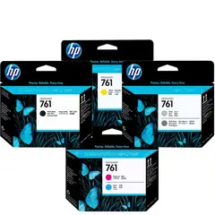 HP - Kit Cabezal 761 Amarillo MagentaCya GrayDark Gray Mate Black